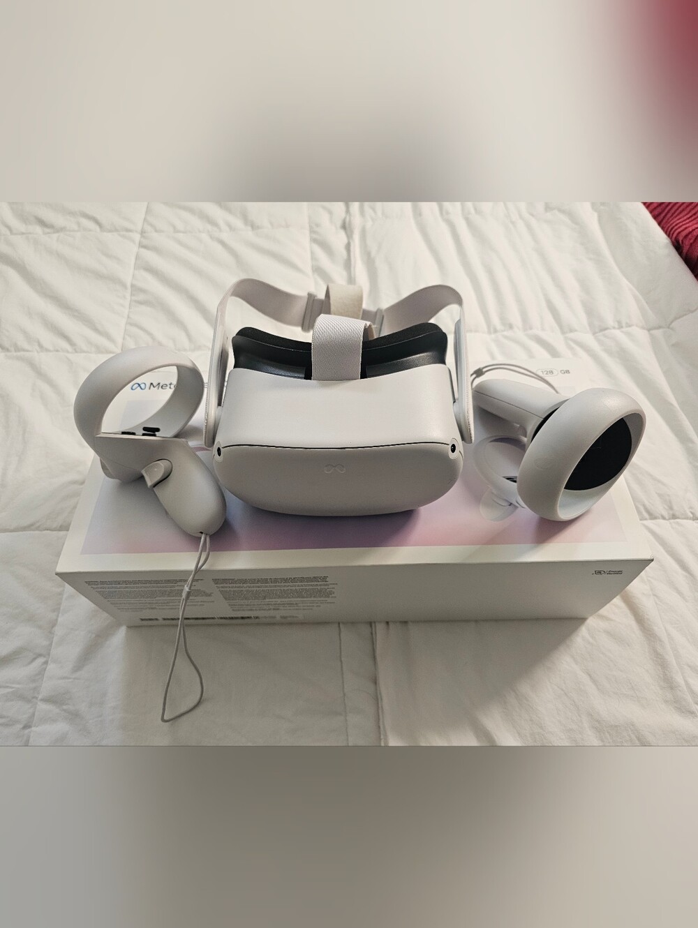 Meta Quest 2 VR Headset in White - Wireless VR Headset